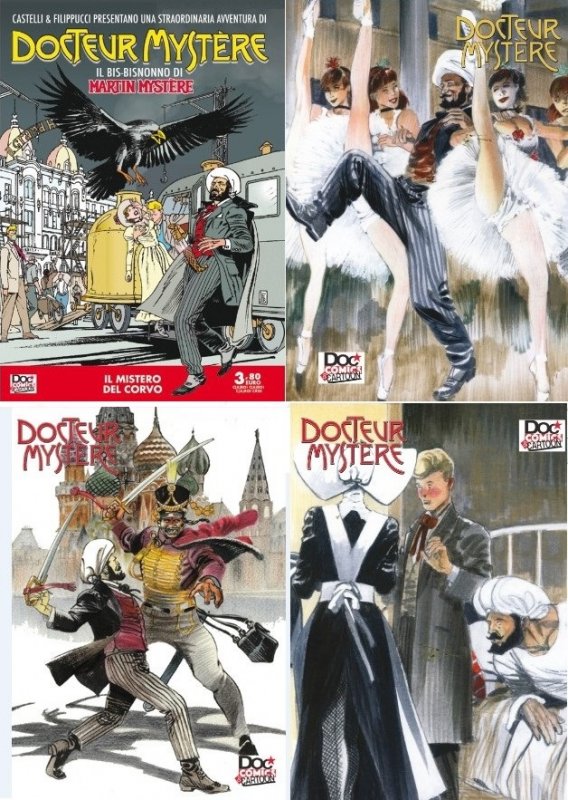 Docteur Mystère - Cartoline da Altrove 2020